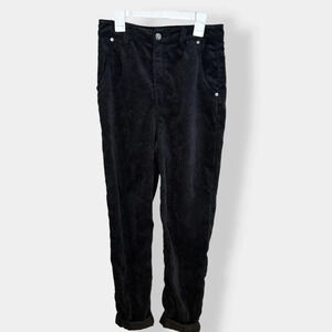 H&M Divided Black Corduroy‎ Tapered Pant 2